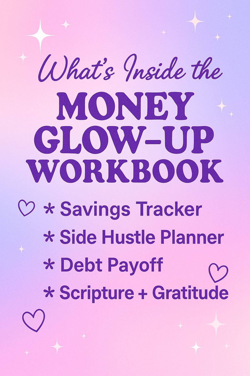 Money Glow-Up Workbook by Alior Beauty