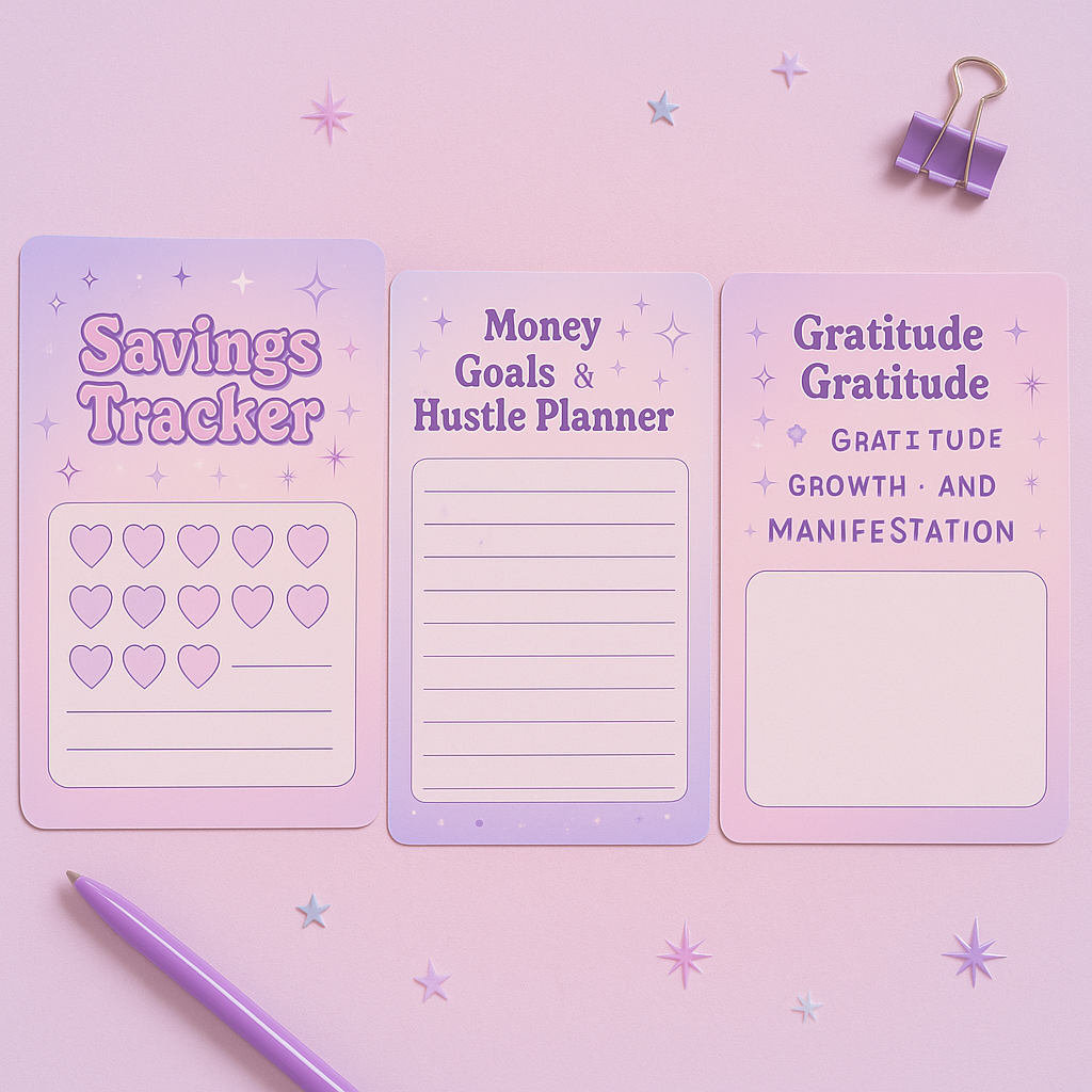 Money Glow-Up Workbook by Alior Beauty